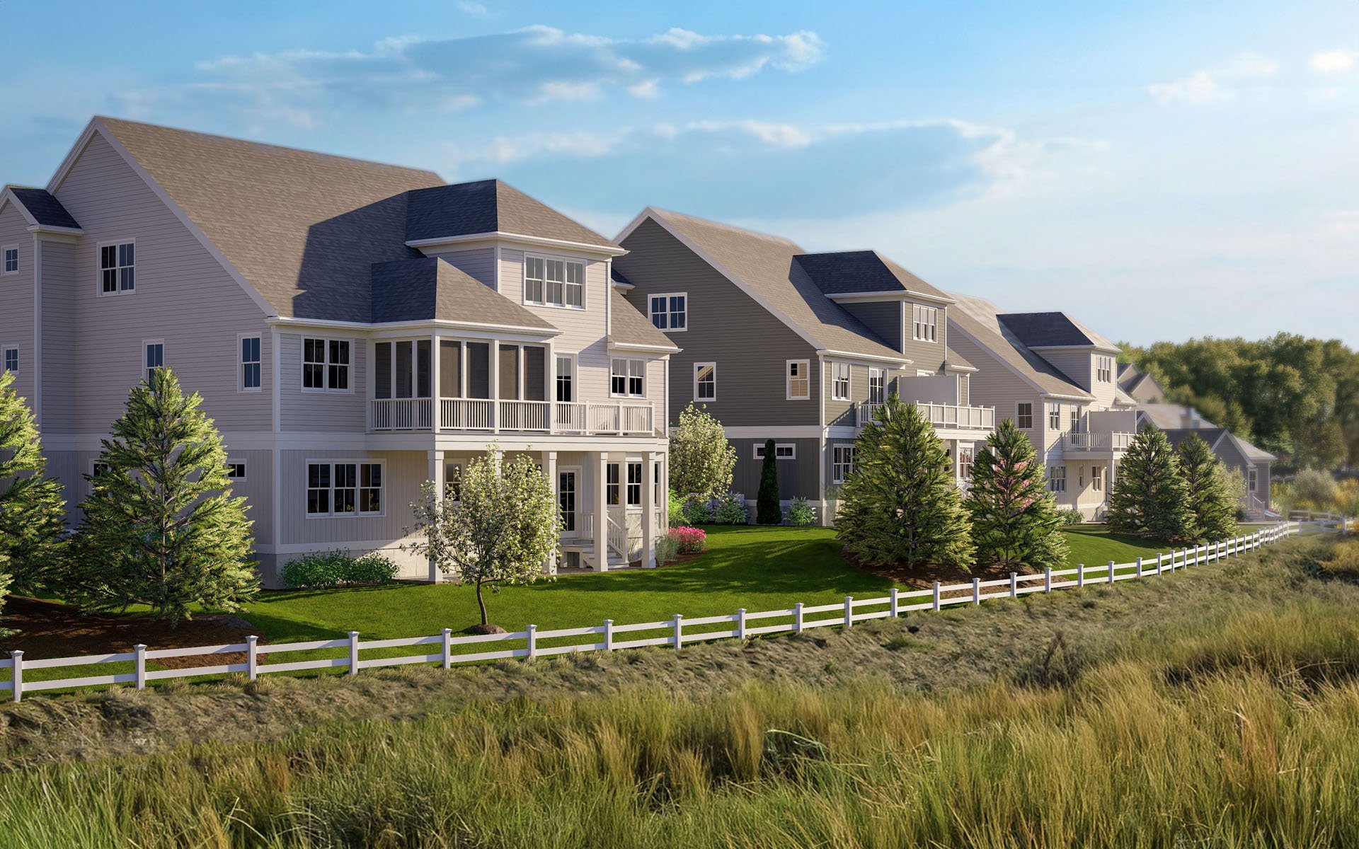 New homes near Quincy MA — Thorndike award-winning communities on the South Shore