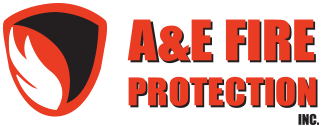 A & E Fire Protection logo